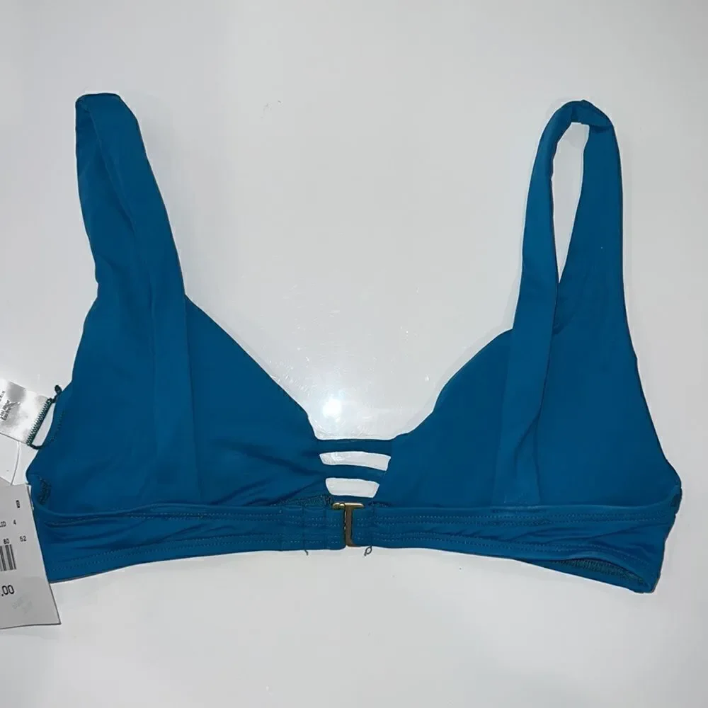NWT L*Space Monro Top in Turquoise Blue Small